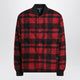Polo Ralph Lauren Red And Black Quilted Check Bomber