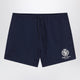 Polo Ralph Lauren Blue Cotton Shorts With Graphic Logo