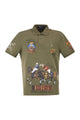 Polo Ralph Lauren Cotton Polo Shirt With Polo Challenge Cup Graphic Print