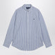 Polo Ralph Lauren White/Blue Striped Customfit Shirt