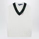 Polo Ralph Lauren Cream Cable-Knit Relaxed-Fit Vest
