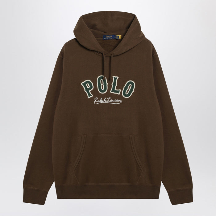 Polo Ralph Lauren Brown Hoodie With Logo