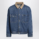 Polo Ralph Lauren Blue Denim Jacket With Ribbed Collar