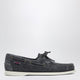 Sebago Portland Flesh Out Boat Moccasins In Suede, Blue