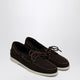 Sebago  Portland Flesh Out Loafer Brown In Suede