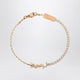 Saint Laurent Cassandre Charm Bracelet In Gold-Tone Metal