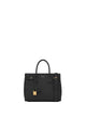 Saint Laurent Black Padlock Detail Top Bag