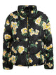 Balenciaga Floral Insulated Zip-Up Jacket