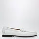 Sebago Danielle White Leather Loafers