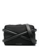 Alexander Mcqueen Harness Leather And Nylon Messenger Bag