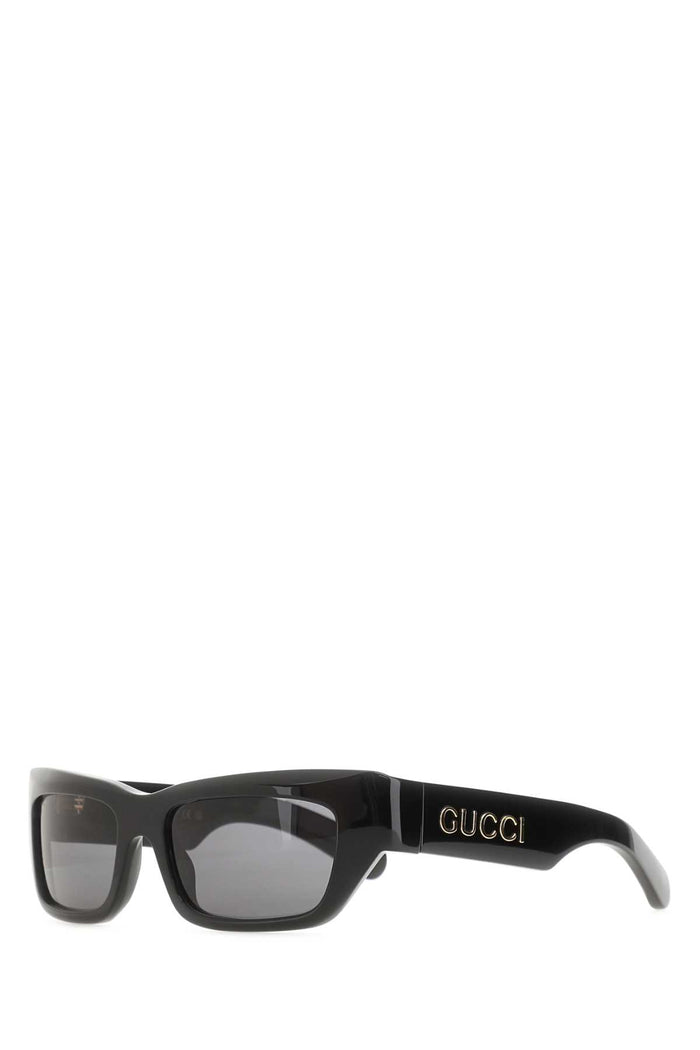 Gucci Black Acetate Sunglasses