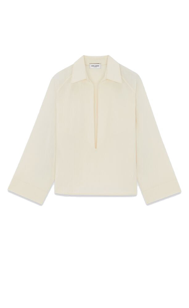 Saint Laurent Vareuse Cotton Shirt