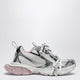Balenciaga 3Xl Gel Clearsole Sneakers In Polyurethane, White/Pink/Black