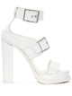 Alexander Mcqueen Sandal Leath S.leath Boxcar/Si