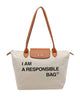 V°73 White Responsible Tote Bag