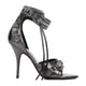 Balenciaga Cagole Leather Sandals