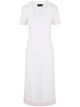 Simone Rocha "Layered Liquid" Dress With Embroidered