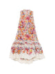 Zimmermann Luna Linen And Silk Dress