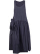 Simone Rocha "Pressed Rosette" Tapered Back Flounce Dress