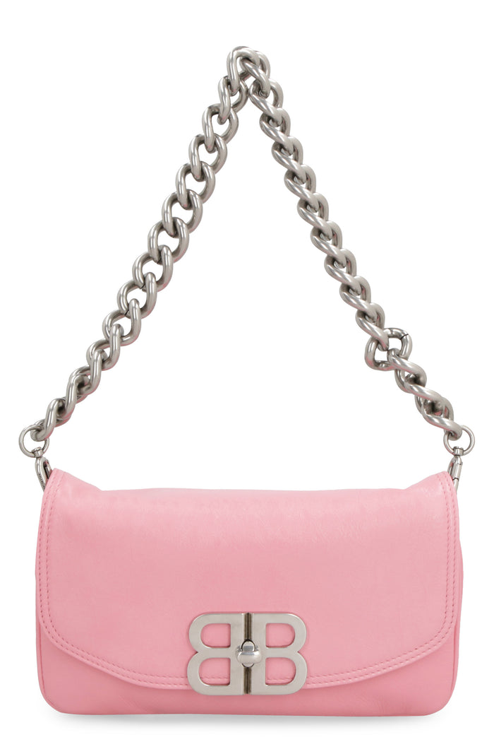 Balenciaga Flap Bb Soft Leather Crossbody Bag
