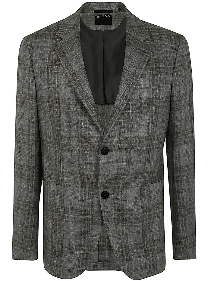 Zegna Wool And Silk Blend Jacket