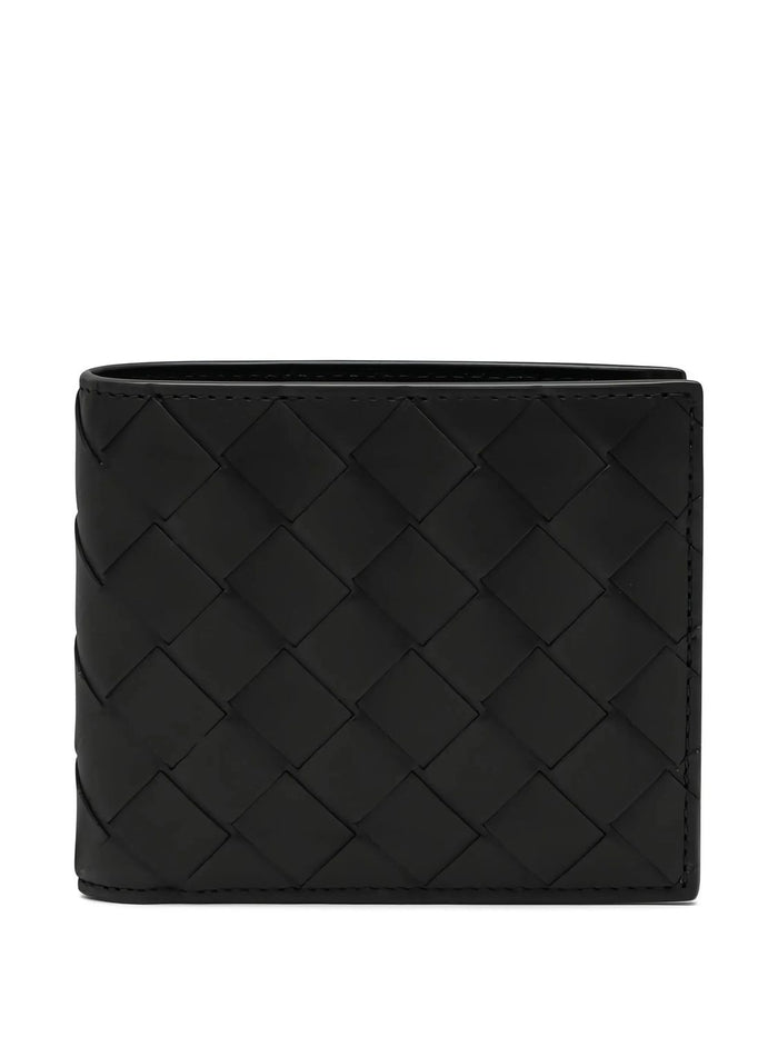 Bottega Veneta Woven Leather Bi-Fold Wallet