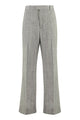 Bottega Veneta Wool And Silk Flares Pants
