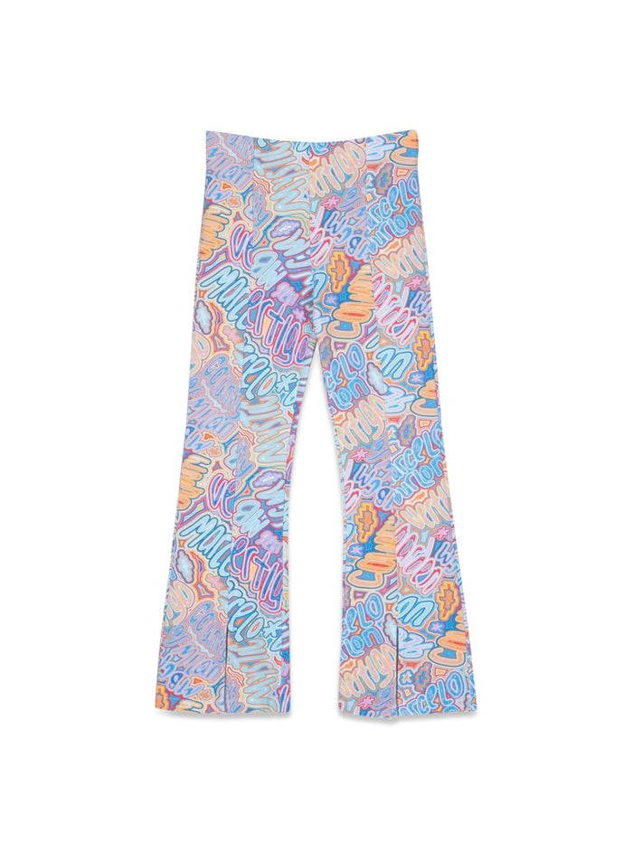 Marcelo Burlon County Of Milan Flare Split Cuffs Trousers