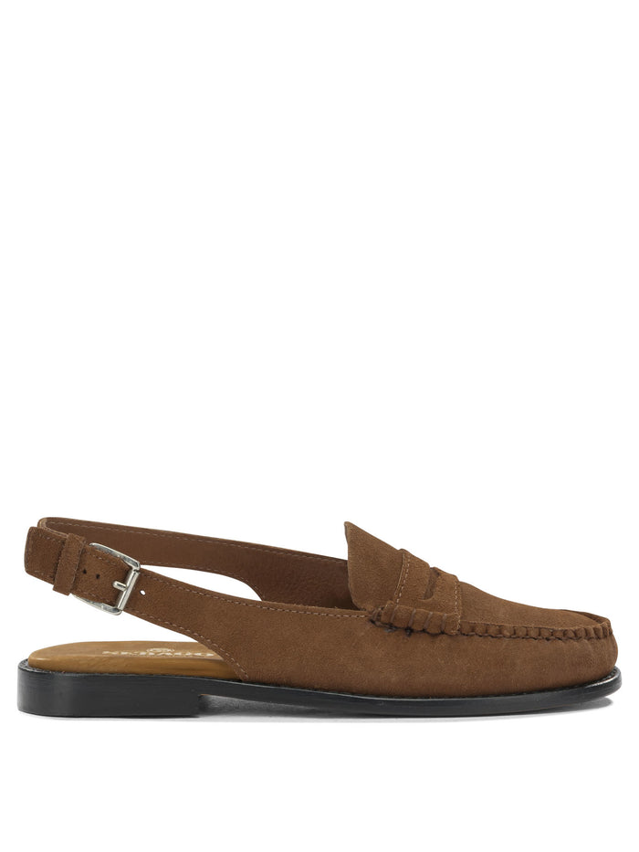 Sebago Dan Brown Leather Leather Sabot