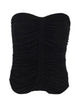 Saint Laurent Black Viscose Top
