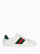 Gucci Ace White Calf Leather Sneakers