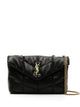 Saint Laurent Ysl Mini Nero Leather Bag