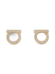 Ferragamo Gancini Crystal Earrings