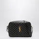 Saint Laurent Lou Black Quilted Leather Camera Bag