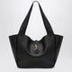 Saint Laurent Bea Le 5 À 7 Black Leather Tote Bag