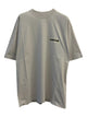 Balenciaga Chalk Cotton T-Shirt