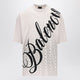 Balenciaga White Big B T-Shirt