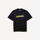 Balenciaga Mens Messy Spray Cotton Jersey Tshirt In Black