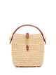Saint Laurent Le 37 Mini Raffia Bag