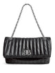 Balenciaga Balenciaga Bag, Model Monaco Chain Medium Modele In Black Leather.  25.9 Cm Chain Shoulder Strap.  Fine Quilted Leather.  Antique Gold Monaco Bb Logo.  Flap Closure. 1 Front Pocket.  1 Inside