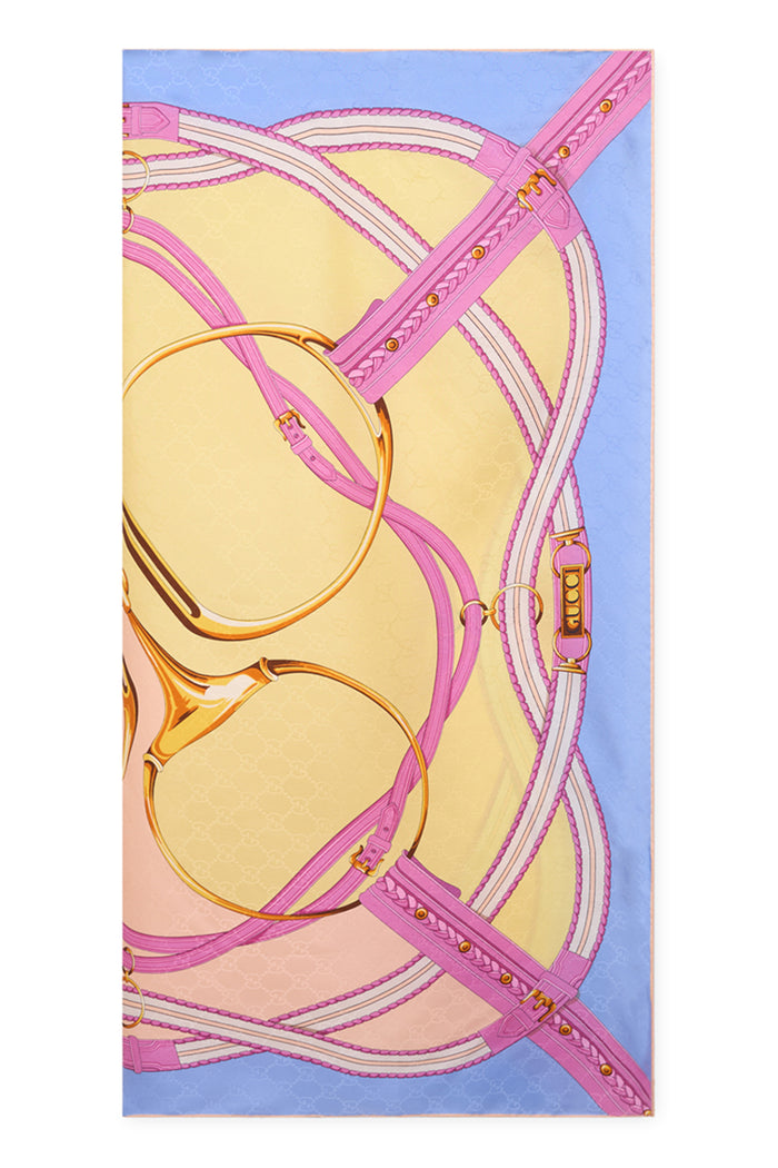 Gucci Silk Jacquard Scarf