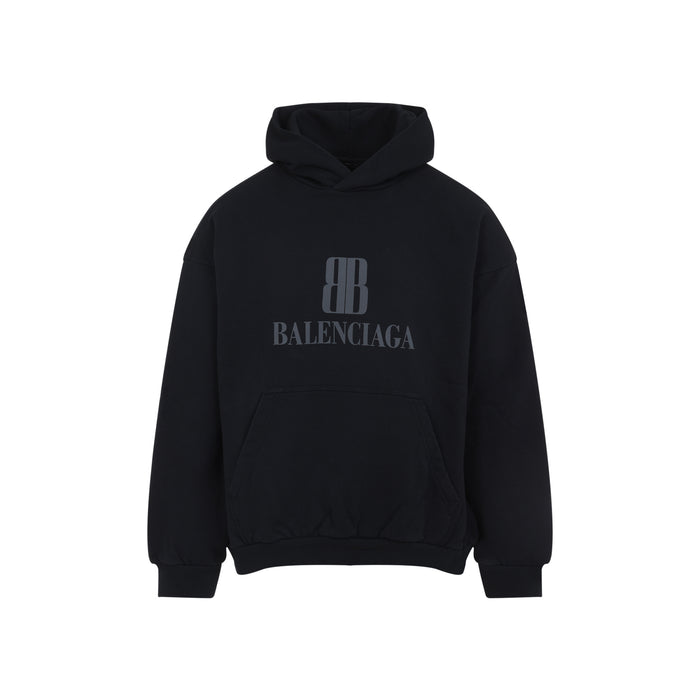 Balenciaga Hooded Cotton Sweatshirt
