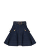 Zimmermann Denim Cargo Mini Skirt