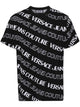 Versace Jeans Couture Black Cotton Clothing T-Shirts And Polos