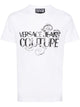 Versace Jeans Couture White Cotton Clothing T-Shirts And Polos