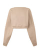 Saint Laurent Logo Cropped Sweatshirt