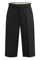 Gucci Wool Silk Cropped Pant