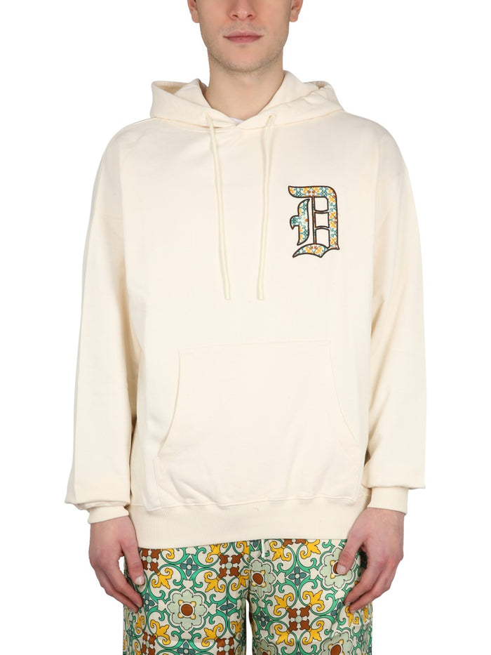Drôle De Monsieur Hooded Sweatshirt With Logo