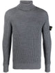 Stone Island Compass-Patch Wool Jumper