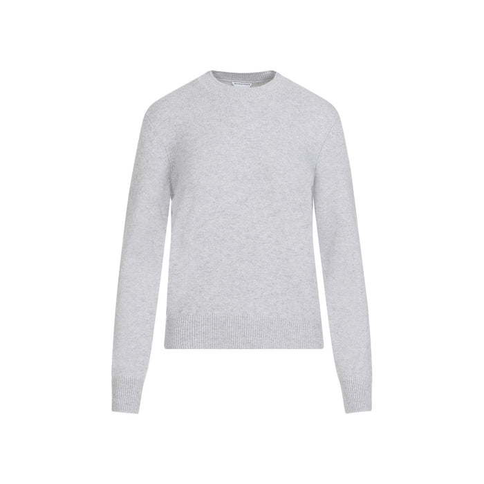 Bottega Veneta Grey Stretch Cashmere Blend Sweater